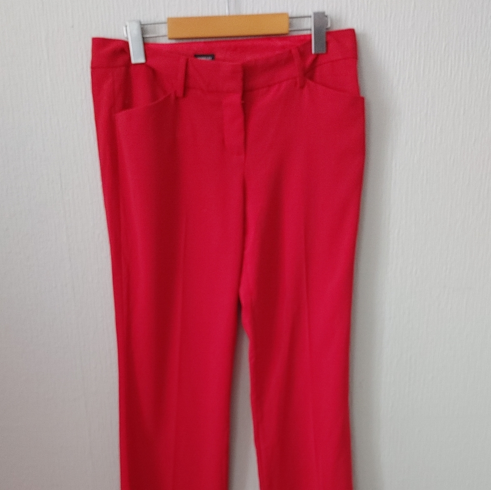 Berkeley Red Straight Leg Pants Size 7